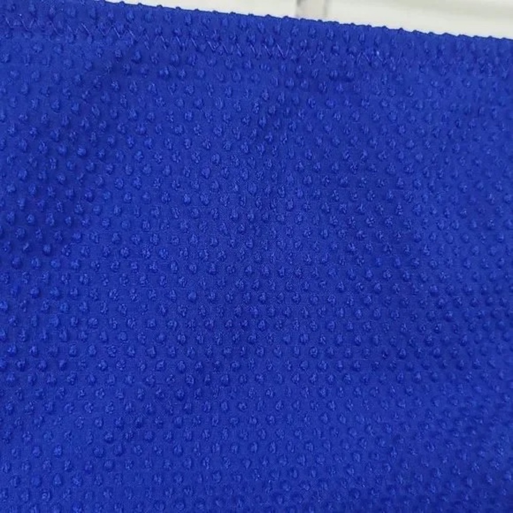 Shade & Shore Textured Hipster Bikini Bottom, Midnight Blue Dot - NEW - Picture 6 of 11